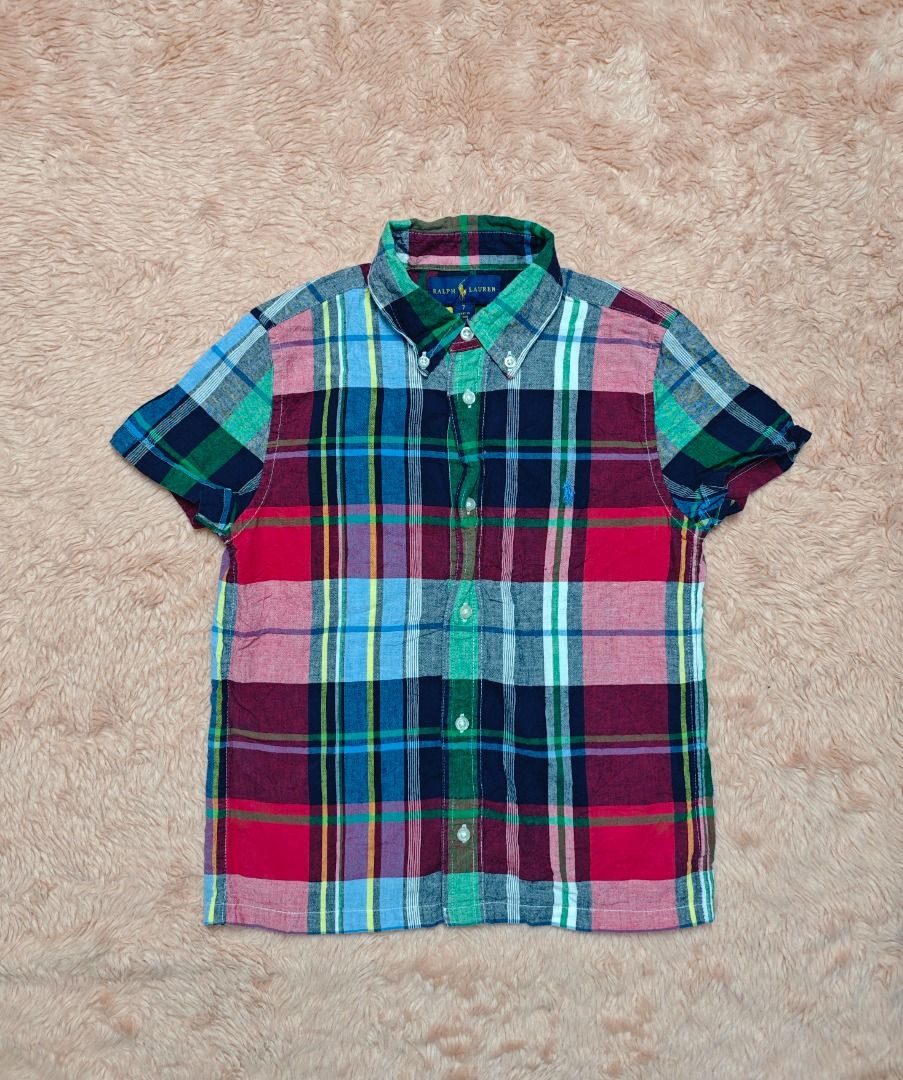 RALPH LAUREN KIDS FORMAL TOP (Category: Babies & Kids Fashion) located in Imus. Submitted by eykc01 (Listing ID 1466912297, Image 1). Description: LIKE NEW 7YO.