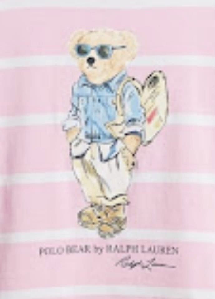 RALPH LAUREN POLO BEAR TEE (Category: Babies & Kids Fashion) located in Davao. Submitted by ronz31 (Listing ID 1466944198, Image 3). Description: PTPA/FS PHP 680 FREESHIP‼️‼️‼️ RALPH LAUREN POLO BEAR TEE BEST FIT KIDS AGE 5 UPTO 8 YEARS OLD UNISEX W:14" L:18" VGOOD CONDI 9/10 DM📩.