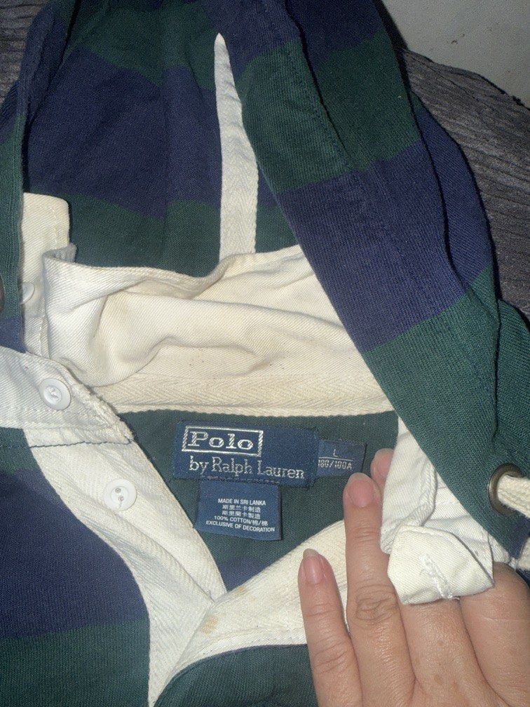 RALPH LAUREN STRIPED HOODIE JACKET (Category: Strollers) located in Angeles City. Submitted by migs_font29 (Listing ID 1466851818, Image 3). Description: .