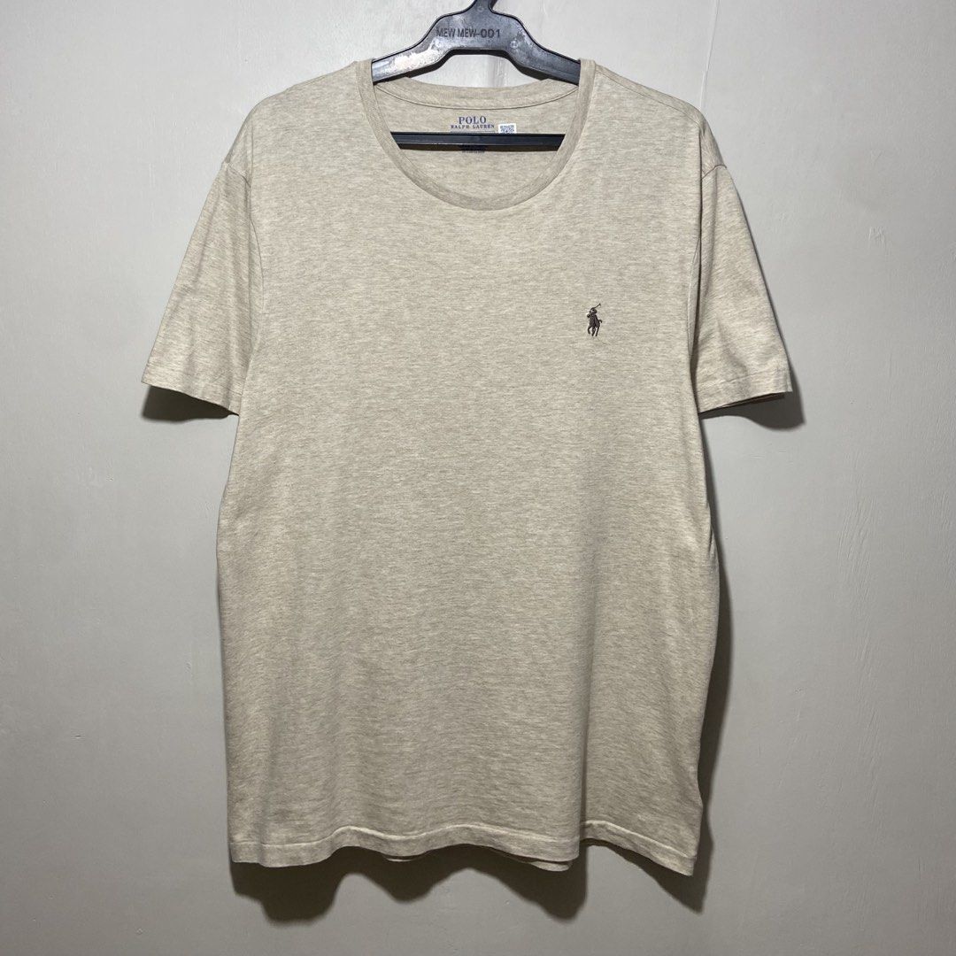 Ralph Lauren Tee Cream color (Category: Luxury Apparel) located in Cebu City. Submitted by kibinilats (Listing ID 1466889022, Image 1). Description: Ralph Lauren Tshirt Cream color Excellent condition Size Large 21x27.5.