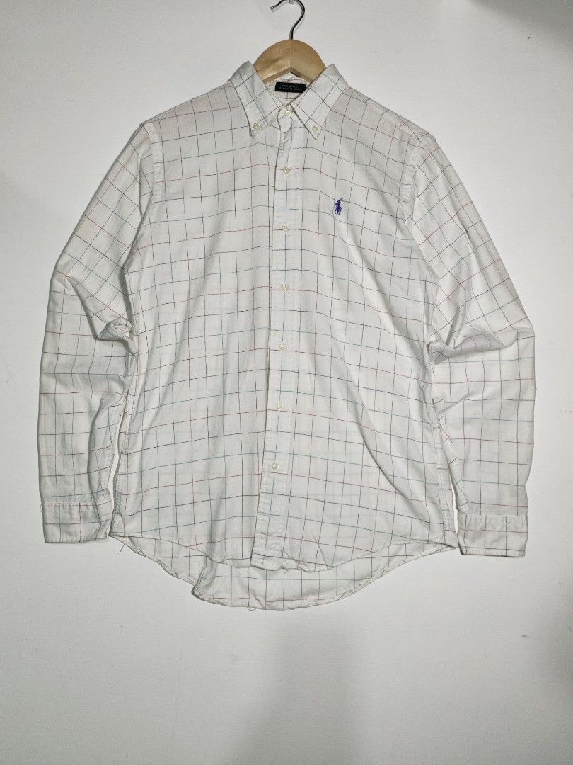 RALPH LAUREN VINTAGE LONG SLEEVE (Category: Formal Shirts) located in Tumauini. Submitted by znernatpiece (Listing ID 1466914856, Image 1). Description: RALPH LAUREN VINTAGE PATTERNED LONG SLEEVE EXCELLENT CONDITION NO ISSUE ACTUAL DIMENSIONS ON PICTURES +SF.