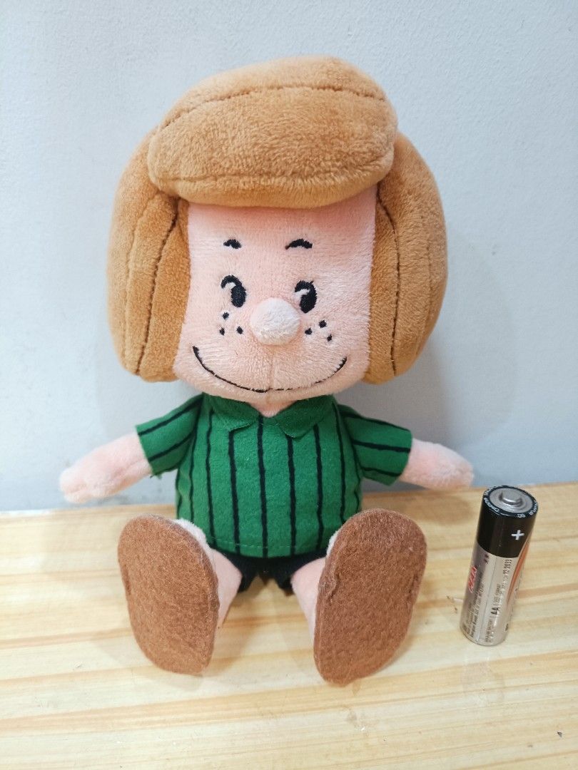 Rare Snoopy Characters Plush (Category: Plushies & Soft Toys) located in Quezon City. Submitted by babylianne (Listing ID 1466926894, Image 1). Description: Rare Snoopy Collection Peppermint Patty - 1200 Lucy - 1000 Pig Pen- 880 Snoopy Pickleball - 360 Snoopy Vintage - 360.