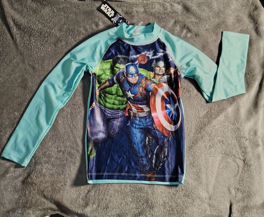 Rashguard (Category: Babies & Kids Fashion) located in San Jose del Monte. Submitted by vakadela54883 (Listing ID 1466854218, Image 3). Description: Rashguard for kids makapal tela 140each .