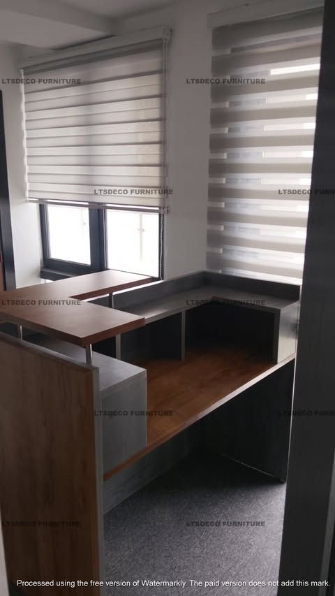 RECEPTION TABLE OFFICE FURNITURE OFFICE PARTITION (Category: Office Furniture & Fixtures) located in Caloocan City. Submitted by cherry.santos (Listing ID 1466830235, Image 2). Description: LTSDECO Home and Office Furniture Trading MANUFACTURER • FABRICATOR • SUPPLIER Looking for office furniture, modular partitions, workstations, or customized furniture? We can help! LTSDECO Home and Office Furniture Trading is a trusted manufacturer, fabricator