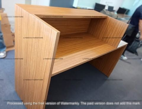 RECEPTION TABLE OFFICE PARTITION OFFICE FURNITURE (Category: Office Furniture & Fixtures) located in Quezon City. Submitted by cherry.ltsdeco (Listing ID 1466863909, Image 2). Description: LTSDECO Home and Office Furniture Trading MANUFACTURER • FABRICATOR • SUPPLIER Looking for office furniture, modular partitions, workstations, or customized furniture? We can help! LTSDECO Home and Office Furniture Trading is a trusted manufacturer, fabricator,