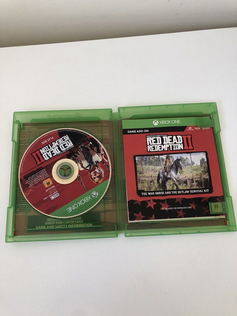 Red Dead Redemption 2 Xbox One Game (Category: Xbox) located in Manila. Submitted by picklerick_collects (Listing ID 1466778115, Image 2). Description: .