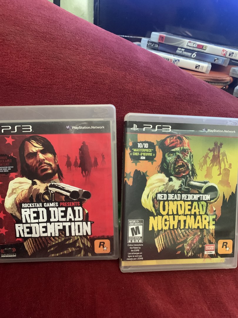 Red Dead Redemption and Undead Nightmare PS3 Games, Video Gaming, Video ...