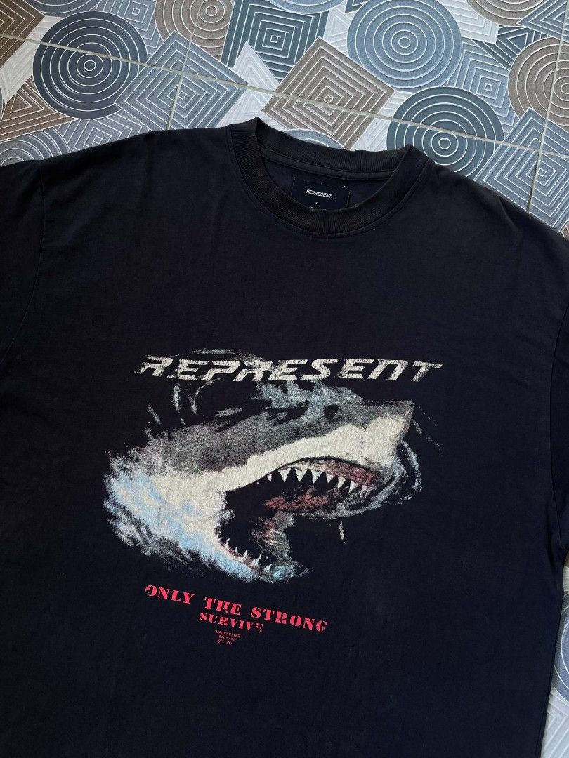 Represent Shark Tee (Category: Tshirts & Polo Shirts ) located in Tayug. Submitted by pabilidamitngpatay (Listing ID 1466913880, Image 2). Description: size XL excellent condition .