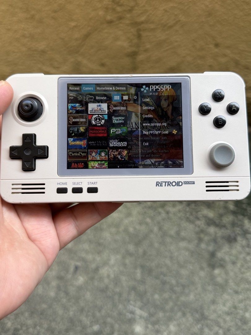 Retroid pocket 2 (Category: Others) located in Tarlac. Submitted by arteesan (Listing ID 1466782180, Image 3). Description: Retroid pocket 2 - built in 32Gb -Upgraded to RP2+ motherboard -Perfect for N64 gaming and GBA - Can play light PSP games - Very pocketable -3d printed right analog stick Issue: wear (signs of usage) Unit only.