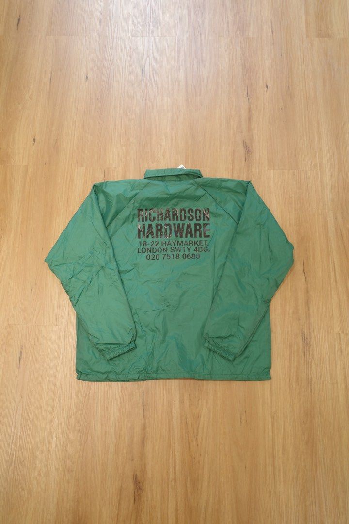 Richardson x DSM London Coach Jacket (Category: Coats, Jackets and Outerwear) located in Pasig City. Submitted by rinse___repeat (Listing ID 1466866116, Image 2). Description: Richardson x DSM London Coach Jacket Richardson is an American clothing retailer and independent magazine publication exploring art, sex, and culture founded by Andrew Richardson in 1998. Size XL Pit to pit 26.5” / Length 29.25” Brand new No issues Follow @rinse___repeat on