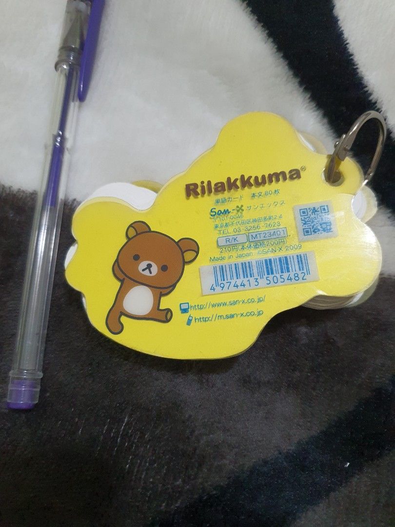 Rilakkuma Shaped Memo Pad Notepad with Ring Binder (Category: Stationery & School Supplies) located in Quezon City. Submitted by peachhalves (Listing ID 1466435984, Image 3). Description: rilakkuma notepad *like new *small size MOP GCASH #rilakkumalover• #rilakkuma • #korilakkuma .