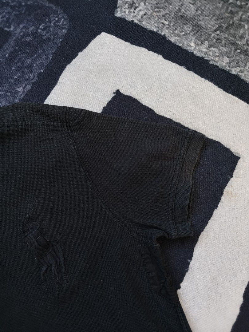 RL Black Big Pony P/S (Category: Tshirts & Polo Shirts ) located in Andop. Submitted by kyutoryuu (Listing ID 1466892655, Image 3). Description: •Dimes: 20.5x28 •Condition: Excellent •CR: 9.5/10 •Issue: none.