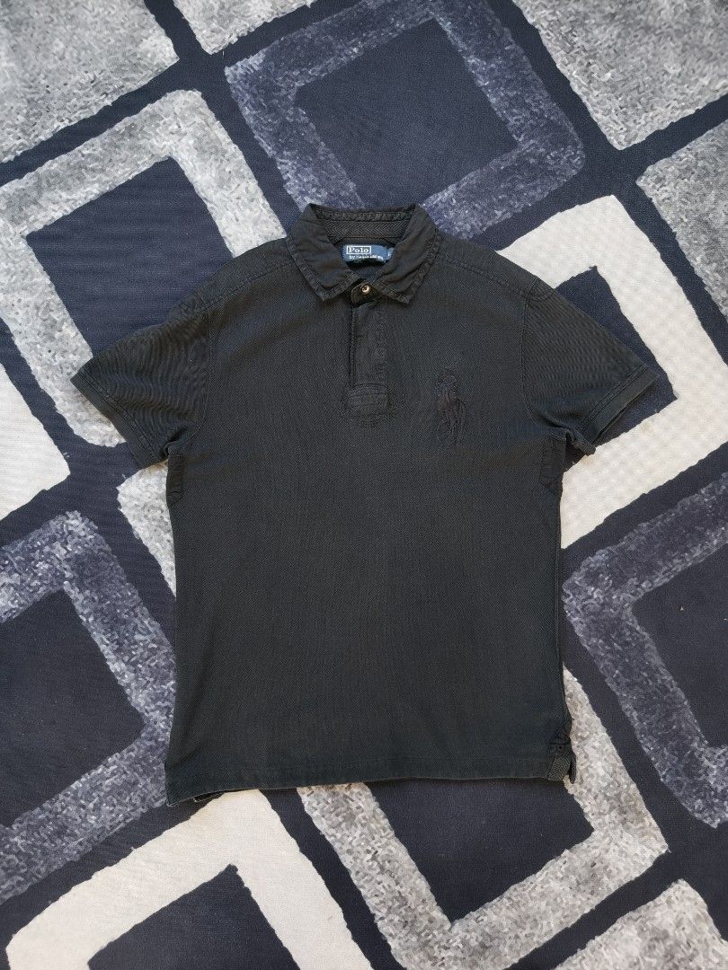 RL Black Big Pony P/S (Category: Tshirts & Polo Shirts ) located in Andop. Submitted by kyutoryuu (Listing ID 1466892655, Image 1). Description: •Dimes: 20.5x28 •Condition: Excellent •CR: 9.5/10 •Issue: none.