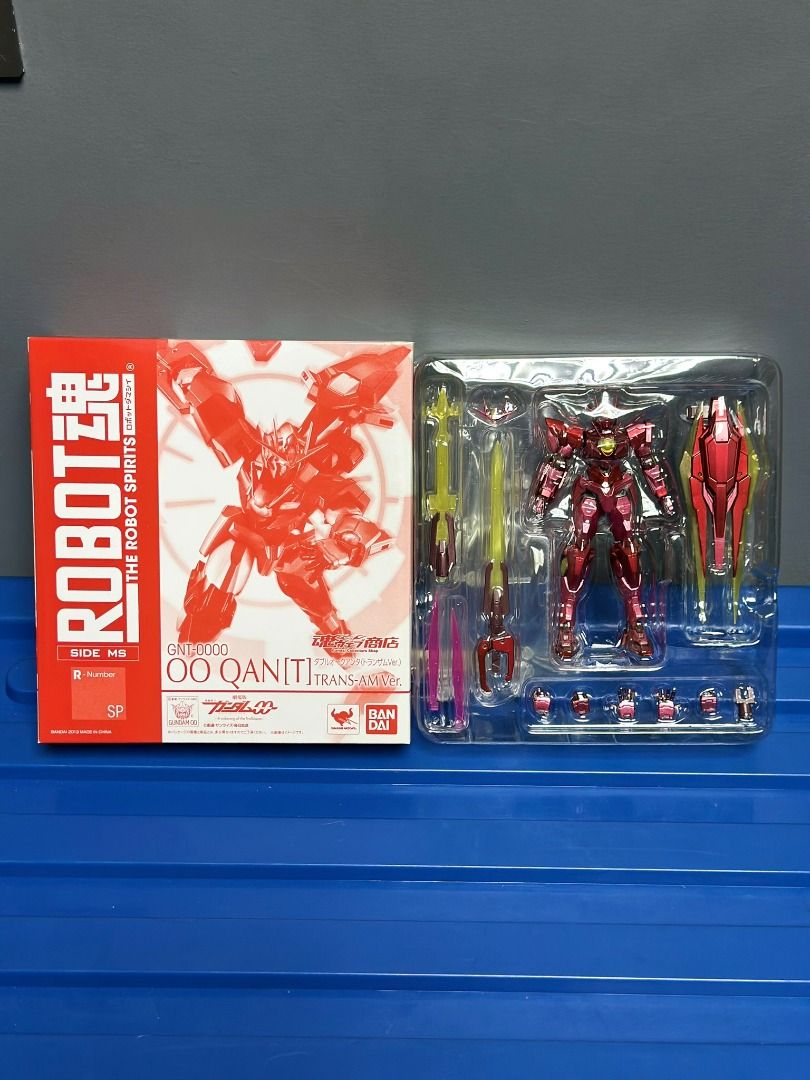 Robot Spirits 00QanT Trams-AM[JP] (Category: Action & Battle Toys) located in Manila. Submitted by mickeykun (Listing ID 1466896858, Image 1). Description: !OPENED RD 00QanT Trans-AM[JP] -3,100 NOTE: ! means open for inspection and some figure plastic already removed. NOTE: * means some figure applied a solution to loosen or tighten the joints. IF wala nakalagay SOLD it means item/s is still available. *SLIGHTLY Negotiable *LOW BALLER will be IGN