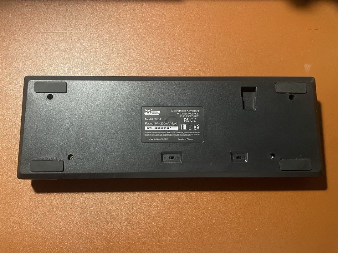 Royal Kludge RK61 (Category: Computer Keyboard) located in Quezon City. Submitted by maiispace (Listing ID 1466865012, Image 2). Description: Retail Price: ₱2,399.0 RFS: Decluttering Inclusions: Just the keyboard Quezon City, NCR Delivery/Pick-up — Shouldered by the buyer DM for inquiries!.