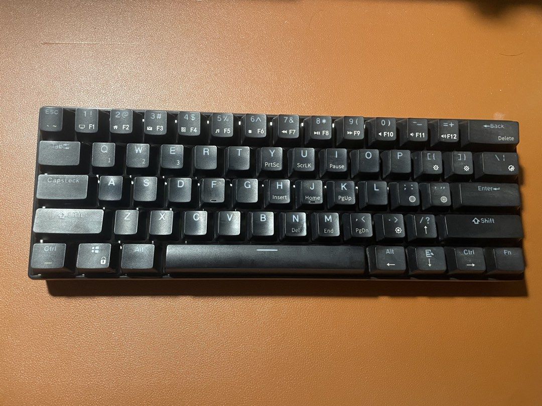 Royal Kludge RK61 (Category: Computer Keyboard) located in Quezon City. Submitted by maiispace (Listing ID 1466865012, Image 1). Description: Retail Price: ₱2,399.0 RFS: Decluttering Inclusions: Just the keyboard Quezon City, NCR Delivery/Pick-up — Shouldered by the buyer DM for inquiries!.