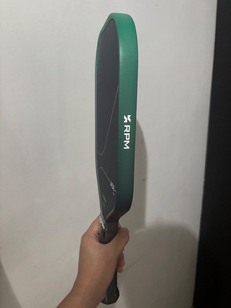 RPM Jade 💚 (Category: Racket and Ball Sports) located in Manila. Submitted by kyl.cng (Listing ID 1466883202, Image 3). Description: 💚 FOR SALE — RPM JADE‼️🔥 💰 ₱6,000 ONLY! 🤝 Negotiable for sure buyers ✨ BRAND NEW 🔥 1:1 SUPER CLONE / PREMIUM COPY 💚 Full Foam Core ⚡ Power • Spin • Control 🎯 Solid pop & premium feel 💎 Eye-catching Jade Green design 📍 Metro Manila Meet-Up 🚚 LBC COP/COD — Nationwide Shipping 📩 PM NOW for actual photos/vid