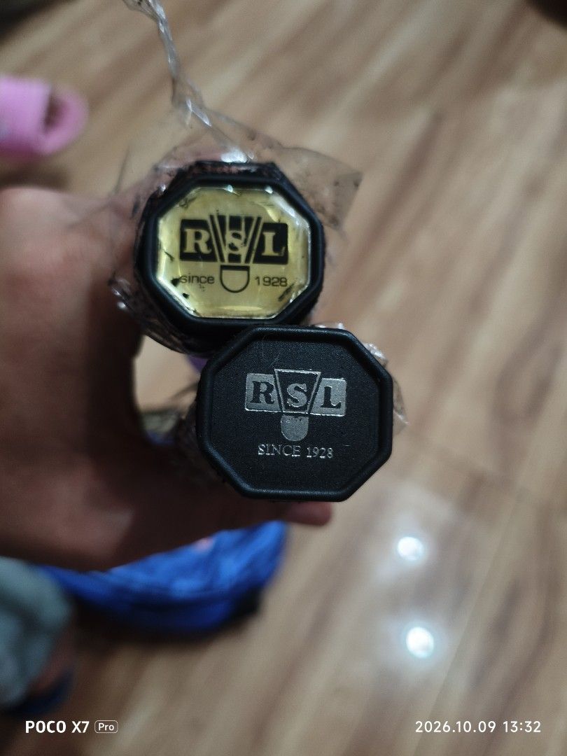 RSL Badminton Rackets Set with Bag (Category: Racket and Ball Sports) located in Baguio. Submitted by baguiobeans (Listing ID 1466820843, Image 2). Description: Like new condition, no scratches, grip tape needs replacement.. .