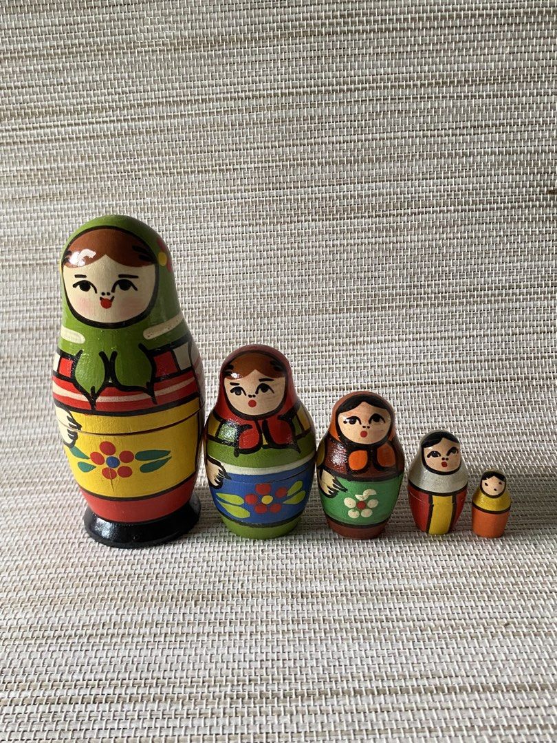 Russian Nesting Matryoshka Doll (Category: Other Home Decor) located in Davao. Submitted by shauitoys2019 (Listing ID 1466817666, Image 1). Description: Davao location Original quality BRANDED products from Japan, UK, US and Australia. Preowned in mint condition Please manage your expectation as this is gently used item and doesn’t come with its original packaging nevertheless its in gOod condition. We ship via J&T MOP GCASH AND BPI BDO BANKS. We