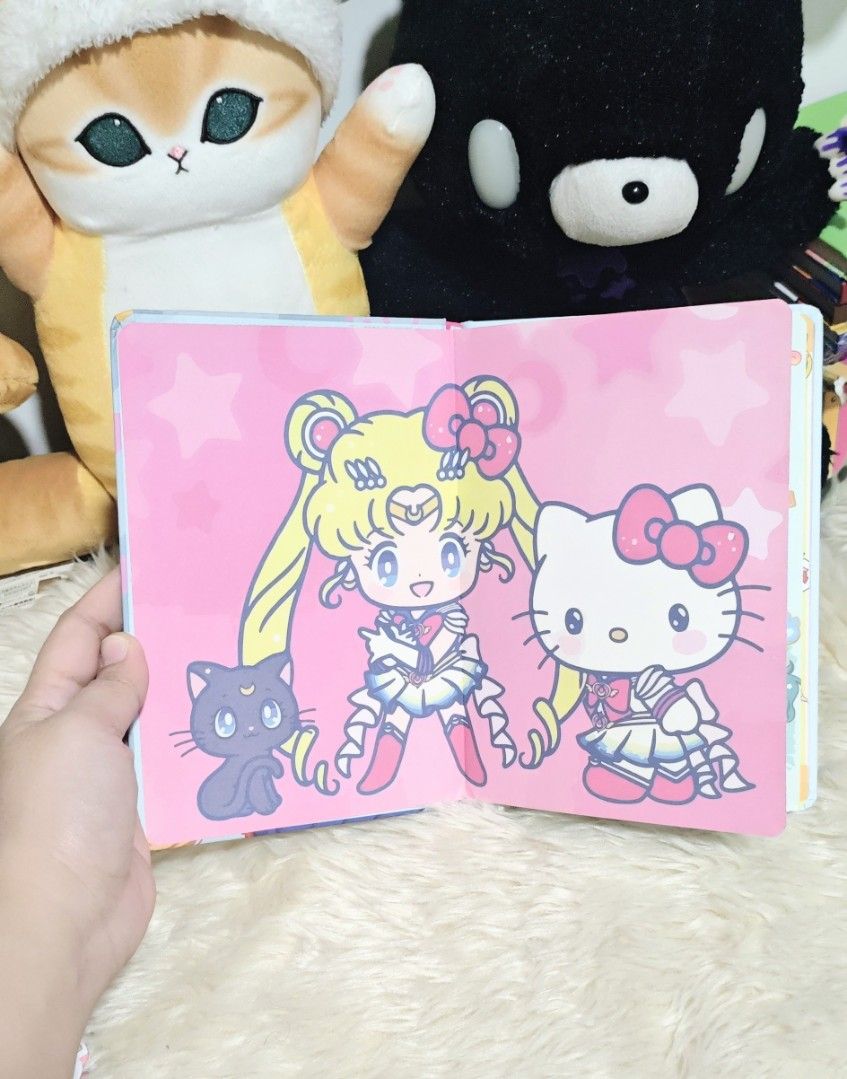 SAILOR MOON NOTEBOOK (USAGI) (Category: Stationery & School Supplies) located in Manila. Submitted by yourfavoritethings7 (Listing ID 1466906570, Image 2). Description: Number of pages not indicated. Hard cover..