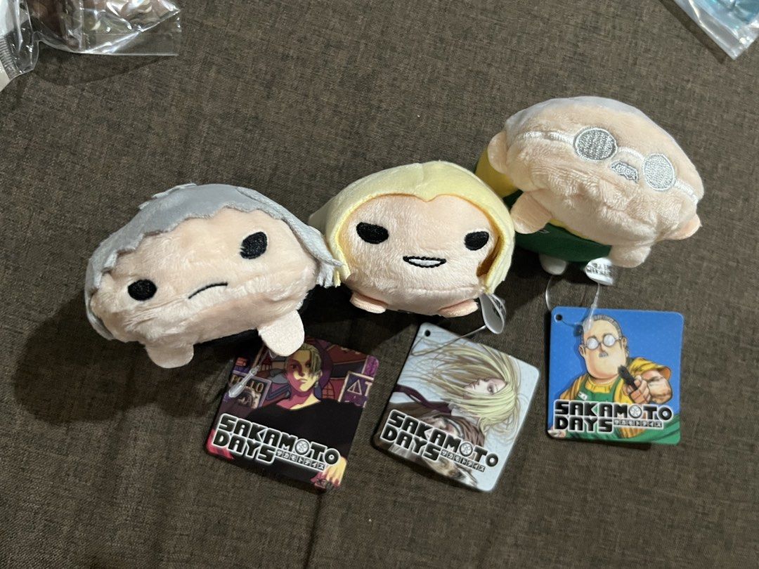 Sakamoto Days Noru set (Category: Plushies & Soft Toys) located in Catbalogan. Submitted by saikiori (Listing ID 1466796573, Image 1). Description: .