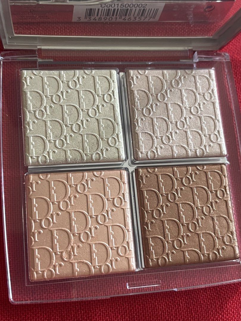 SALE DIOR BACKSTAGE GLOW PALETTE (Category: Makeup) located in Manila. Submitted by luxeclassyshop (Listing ID 1466786346, Image 3). Description: SALE ONHAND ORIGINAL SHADES AVAILABLE 03 PURE GOLD1 002 GLITZ 11 10g each.