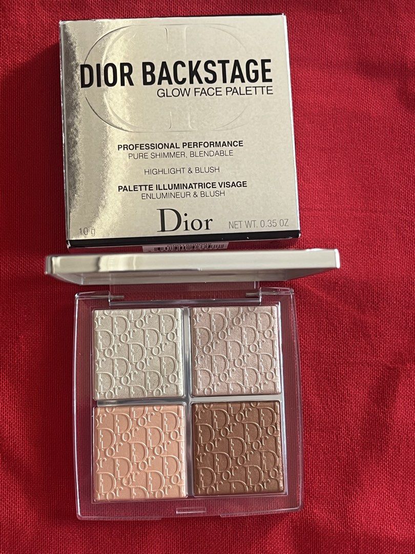 SALE DIOR BACKSTAGE GLOW PALETTE (Category: Makeup) located in Manila. Submitted by luxeclassyshop (Listing ID 1466786346, Image 2). Description: SALE ONHAND ORIGINAL SHADES AVAILABLE 03 PURE GOLD1 002 GLITZ 11 10g each.