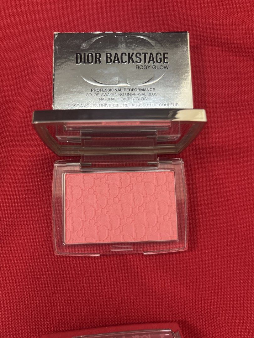 SALE DIOR BACKSTAGE ROSY GLOW (Category: Makeup) located in Manila. Submitted by luxeclassyshop (Listing ID 1466775236, Image 3). Description: ORIGINAL SHADES AVAILABLE 001 PINK 3 004 CORAL 5 4.6g each from USA.
