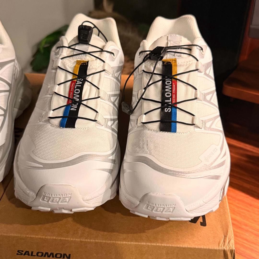 Salomon S-Lab XT-Quest Gore-Tex White (Category: Sneakers) located in Manila. Submitted by deyy_00 (Listing ID 1466775476, Image 3). Description: - Brand new, pristine condition with original packaging - Color: White (Salomon S-Lab XT-Quest Gore-Tex) - Features Quicklace system, rubber toe cap, and chunky midsole tread - Technical trail runner build with comfortable cushioning - On-hand and ready to ship.