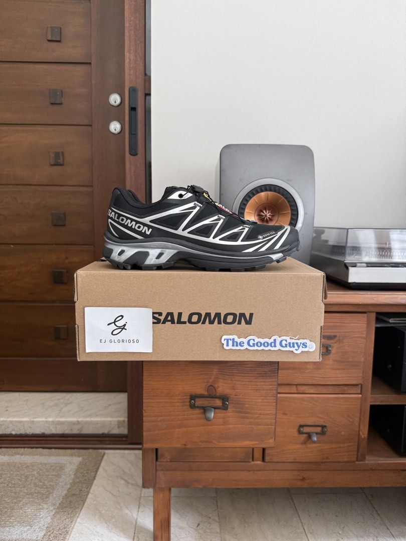 Salomon XT-6 GTX Black Silver (Category: Sneakers) located in Santa Maria. Submitted by ej.glorioso (Listing ID 1466936330, Image 1). Description: WTS / FS All legit, brand new, and available on-hand Salomon XT-6 GTX Black Silver Size 6.5w, 7.5w, 8w, Brand new ₱12,995 only! (below srp of ₱14,990) Bulacan area (near PH arena) BPI or Gcash only under my name Shipping via Lalamove, LBC, JRS, or J&T.