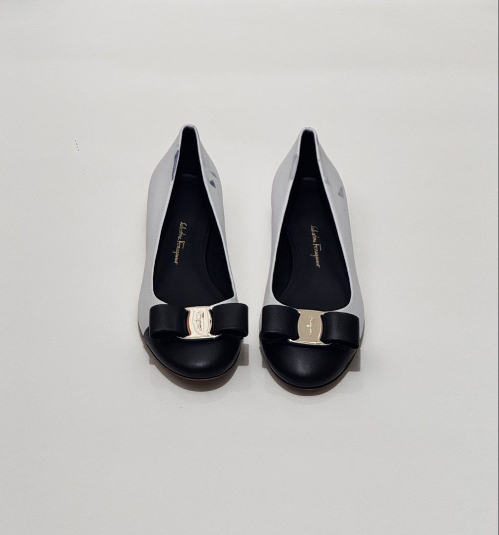 Salvatore Ferragamo (Category: Flats & Sandals) located in Quezon City. Submitted by byuklph (Listing ID 1466956357, Image 1). Description: Auth💯size361/2C Excellent condition with visible color transfer No inclusion selling low.