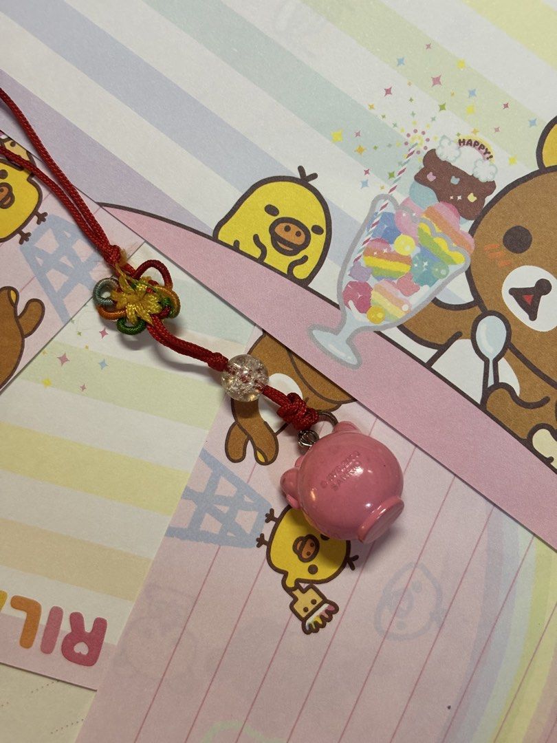 Sanrio Hello Kitty Daruma Keychain (Category: Action & Battle Toys) located in San Juan City. Submitted by glitznpops.ph (Listing ID 1466851772, Image 2). Description: ~ Authentic with Sanrio Markings.
