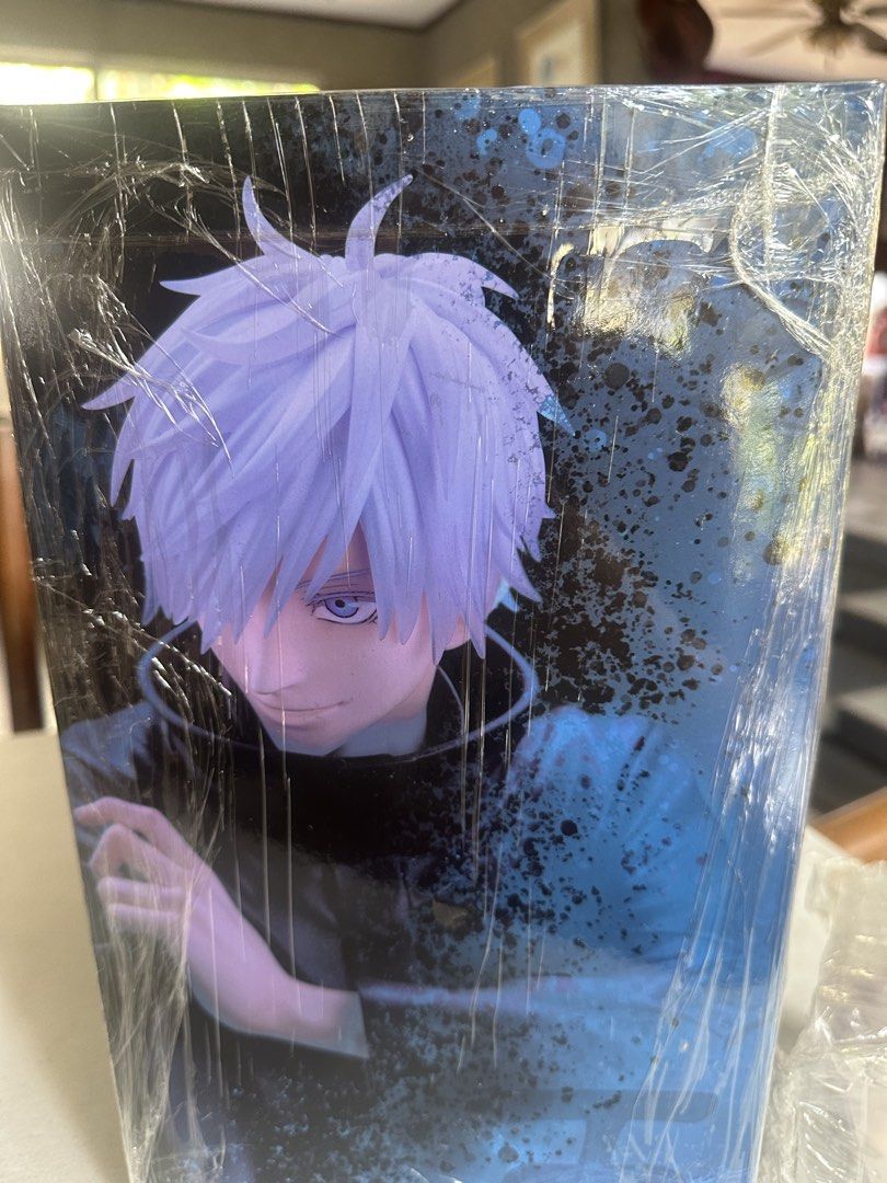 Satoru Gojo ARTFX J 1/8 Scale Figure (Category: Figurines & Statues) located in Rizal. Submitted by belladez (Listing ID 1466938550, Image 3). Description: - 100% Authentic Kotobukiya ARTFX J 1/8 Satoru Gojo figure (Jujutsu Kaisen) - Brand new and unopened; contents still secured in original blister packaging - Original box wrapped in protective plastic to maintain pristine condition - Mint box with sharp corners.