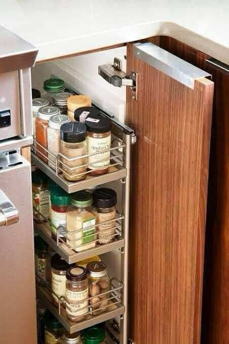 SC200-3Layers Pull Out Kitchen Spice Rack Basket (Category: Food Organization & Storage) located in Manila. Submitted by jamfrimzy089458 (Listing ID 1466833284, Image 1). Description: - Model: SC200-3Layers pull-out spice rack for kitchen cabinets - 3 tiers of durable chrome wire baskets - Sturdy grey frame equipped with smooth sliding tracks - Dimensions: approx. 150mm (W) x 470mm (D) x 550mm (H) - Keeps spice jars and bottles neat and easily ac