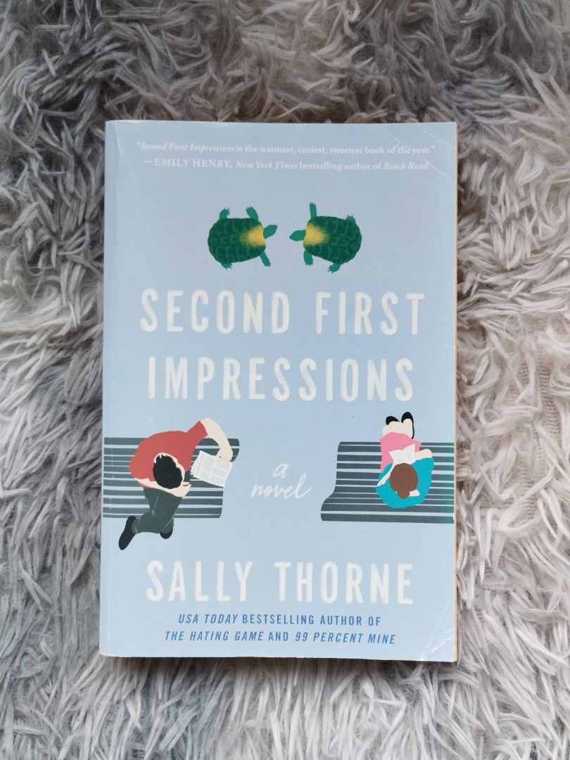 SECOND FIRST IMPRESSIONS BY SALLY THORNE (Category: Storybooks) located in Bantayan. Submitted by book_island_ph (Listing ID 1466786093, Image 1). Description: MAKE READING A HABIT ‼️‼️‼️ AVAILABLE IF YOU CAN MAKE AN OFFER. PLEASE DON'T WASTE MY REPLY QUOTA IF NOT SURE BUYER. Swipe to left to see additional details/photos of the book. Pictures of the books are posted for hassle free transactions, no unnecessary photo request please. As I'm also a