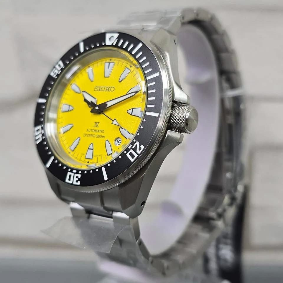 Seiko Prospex HBB003 (Category: Other Sports Equipment and Supplies) located in Manila. Submitted by seikowatchfactory (Listing ID 1466792592, Image 3). Description: Brand New in Box Authentic Seiko Watch 10/10 Model: HBB003 Price: 35995 pesos Specifications: Limited Edition Case Diameter: 41.7mm Case Thickness: 12.3mm Lug-to-lug: 49.5mm Lug size: 20mm Caliber 4R35 Automatic with hacking and manual winding mechanism Approx. 41 hours Power Reserve