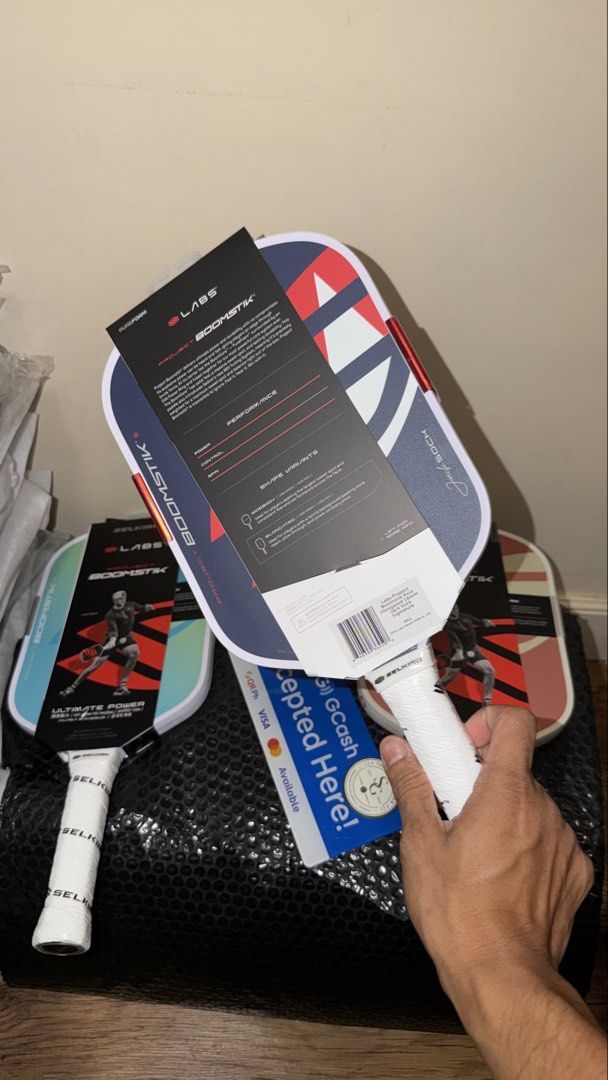 Selkirk Boomstik Jack Sock Limited Edition (Category: Other Sports Equipment and Supplies) located in Manila. Submitted by sneakspxxks (Listing ID 1466924653, Image 2). Description: Credit card accepted.