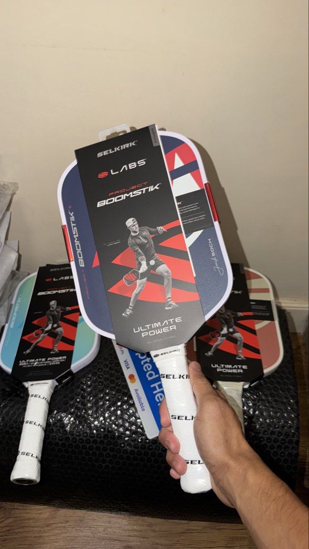 Selkirk Boomstik Jack Sock Limited Edition (Category: Other Sports Equipment and Supplies) located in Manila. Submitted by sneakspxxks (Listing ID 1466924653, Image 1). Description: Credit card accepted.