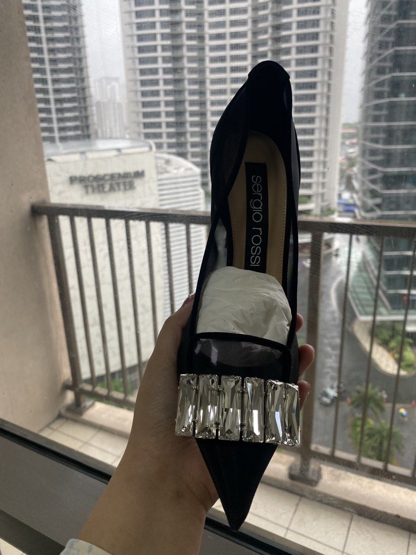 Sergio Rossi Heels Authentic from Rustans (Category: Heels) located in Paranaque City. Submitted by jujudeclutterss (Listing ID 1466835740, Image 3). Description: Sergio Rossi Heels Authentic from Rustans Worth ₱59,900.