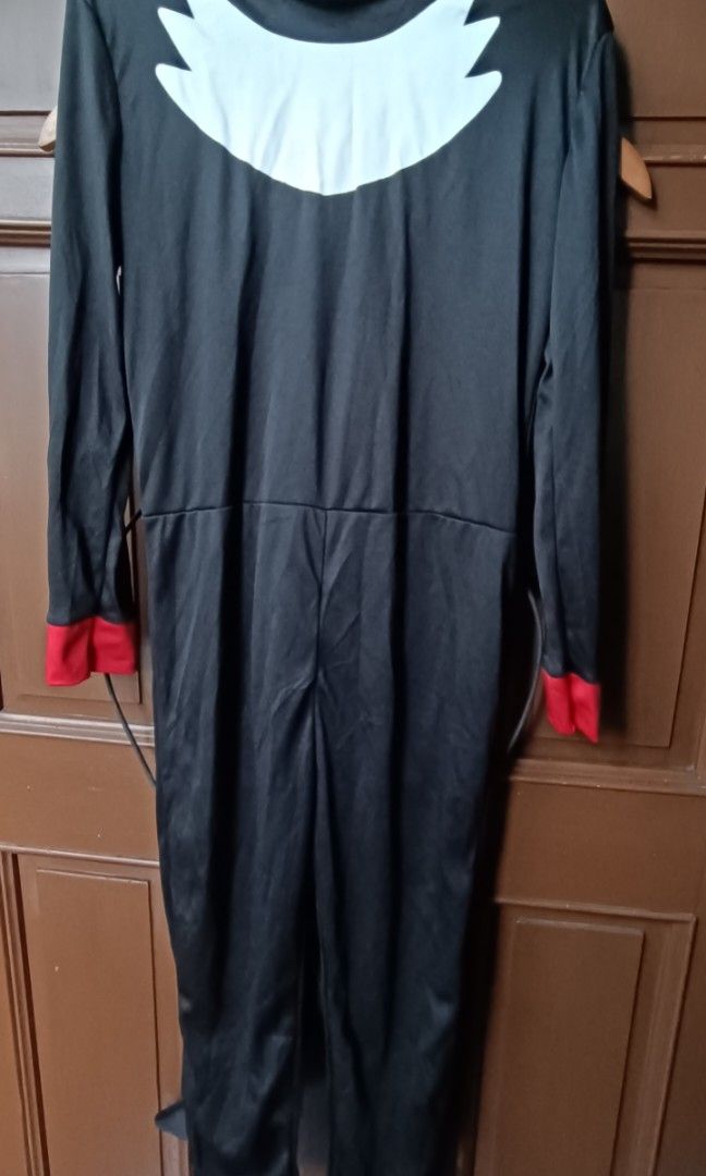 Shadow Hedgehog Costume (Category: Babies & Kids Fashion) located in Pasig City. Submitted by heidedieh (Listing ID 1466775445, Image 1). Description: Sonic's Shadow Hedgehog Costume Jumpsuit only Shoulder width 14 inches chest 32 waist 30 length 42.
