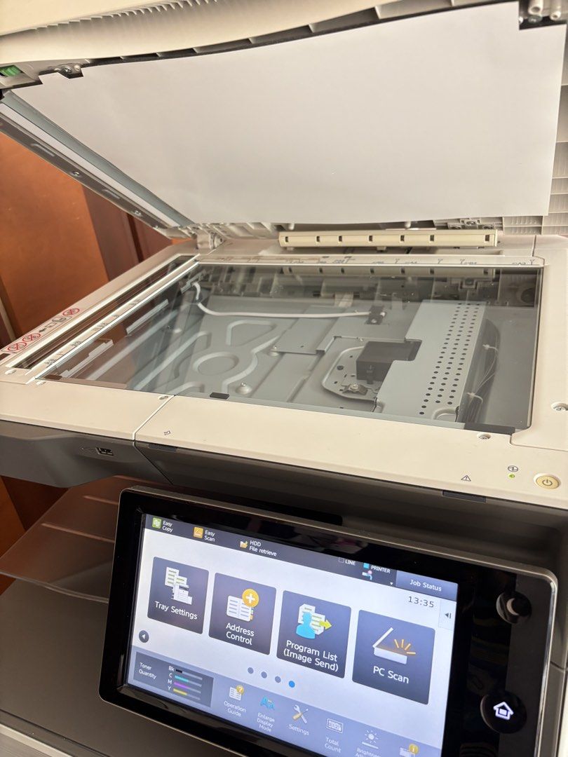 Sharp MX-3060 multifunction printer (Category: Printers, Scanners & Copiers) located in Singapore. Submitted by mai_da (Listing ID 1466818595, Image 3). Description: -Working multifunction printer. -Include spare toners -Support A3 and A4 paper size Moving out thus selling. Previously under service contract, now fully owned. Lightly used but since this was not used for a year there are some toner build up causing a dirty printing. Needs servicing