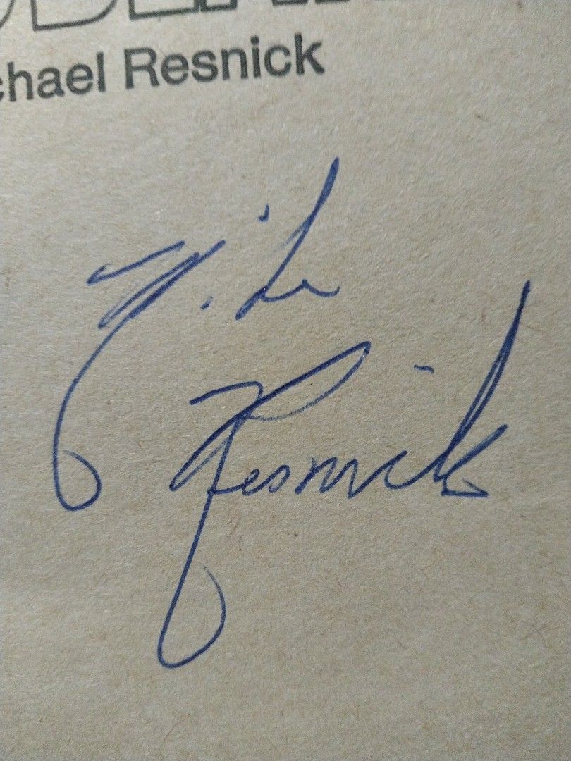 (Signed Copy) Redbeard by Michael Resnick Vintage Paperback (Category: Storybooks) located in Taguig. Submitted by jener.498 (Listing ID 1466959776, Image 3). Description: "REDBEARD — Michael Resnick ✍️ SIGNED — 1969 First Edition Vintage Sci-Fi Paperback — Scarce" - ✍️ Hand-signed by Michael Resnick — late, Hugo & Nebula Award-winning author ​ - 📅 1969 First Edition Printing — vintage, nearly 60 years old ​ - 📖 Scarce title — not commonly foun