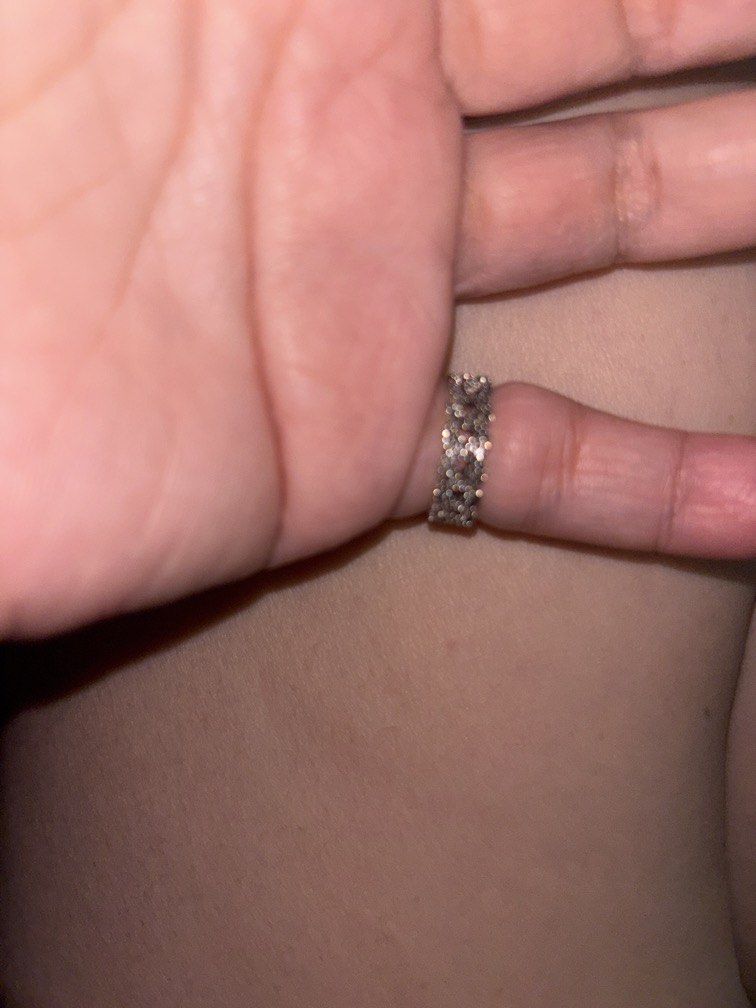 Size 7 thick rhinestone ring (Category: Rings) located in Manila. Submitted by vintageaccessories (Listing ID 1466882292, Image 3). Description: .