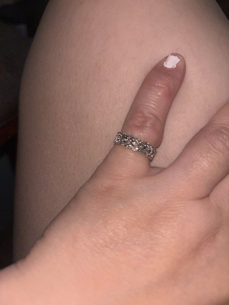 Size 7 thick rhinestone ring (Category: Rings) located in Manila. Submitted by vintageaccessories (Listing ID 1466882292, Image 2). Description: .
