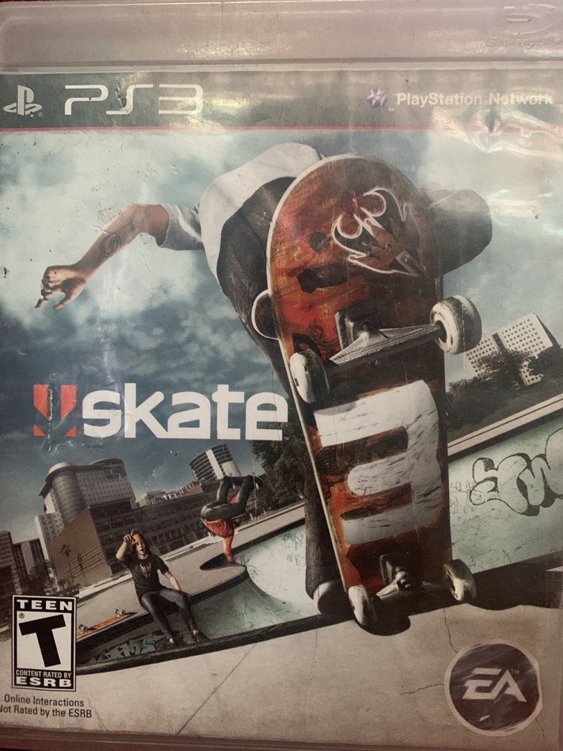 Skate 3 PS3 Game Electronic Arts (Category: PlayStation) located in Makati City. Submitted by emenem.m (Listing ID 1466805446, Image 1). Description: - Title: Skate 3 - Platform: PlayStation 3 (PS3) - Publisher: Electronic Arts - ESRB Rating: Teen - Inclusion: Original disc case - Condition: Great game for skateboarding fans, ready to play.