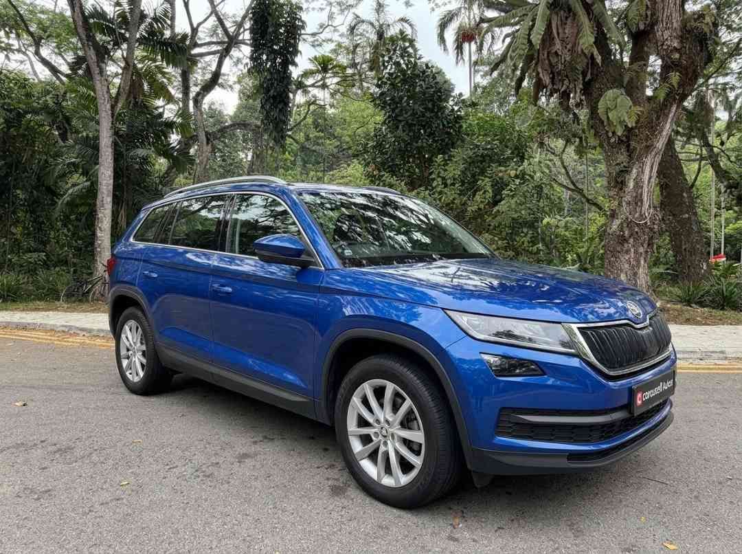 SKODA Kodiaq 1.4 TSI Ambition Plus 7-Seater (A) (Category: Used Cars) located in Singapore. Submitted by carousellcars (Listing ID 1466853613, Image 3). Description: This unit is owned by Carousell Certified Cars, managed by Carousell Autos. Reliable and quality Certified Cars: ☑ ︎ 119-points inspected ☑ ︎ 6-month engine & gearbox warranty ☑ ︎ Dedicated support ☑ ︎ Fully assisted and fuss-free with paperwork support We pride ourselves on offering