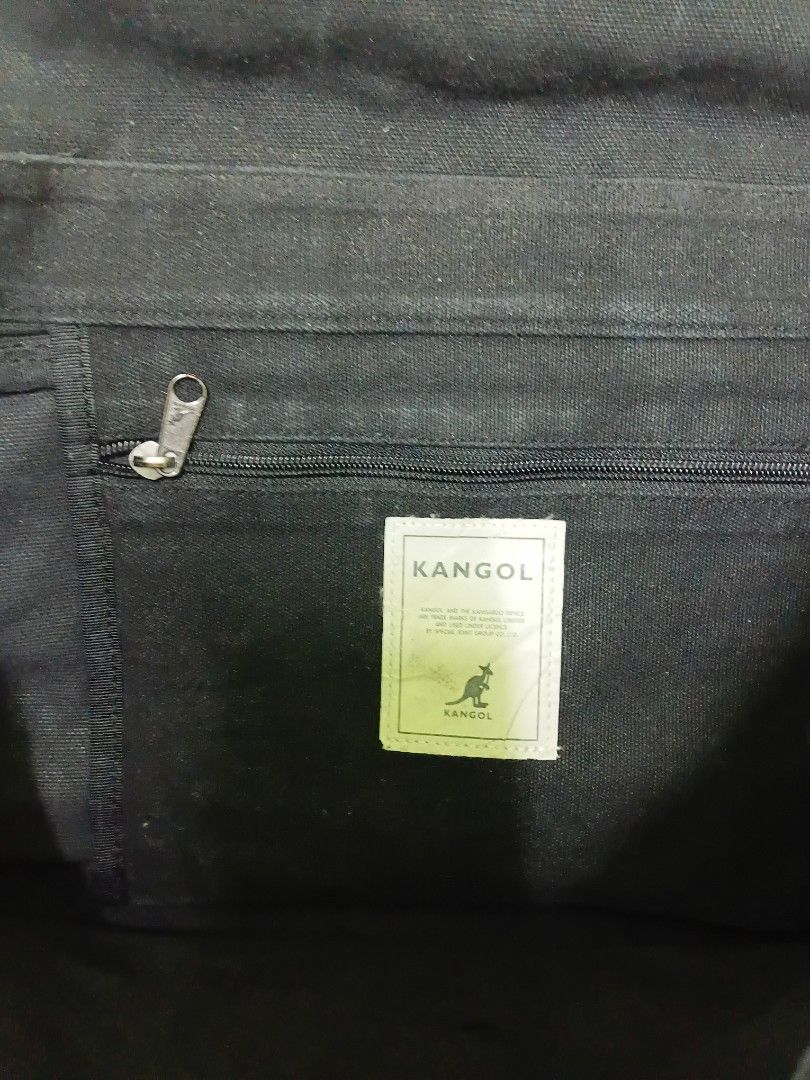 Sling bag kangol denim (Category: Backpacks) located in Manila. Submitted by daphnefinds (Listing ID 1466959393, Image 3). Description: need wash hard denim .