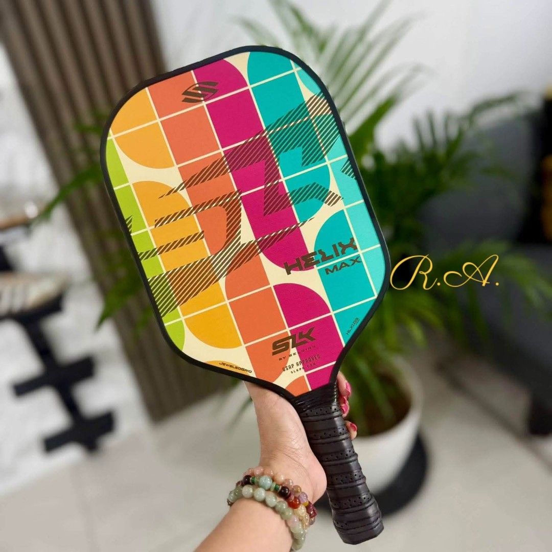 SLK Helix Max Pickleball Paddle (Category: Racket and Ball Sports) located in Manila. Submitted by rhona30antiquera (Listing ID 1466780548, Image 2). Description: 🚨PRE-ORDER ALERT🚨 Selkirk Helix Pro Pickleball Paddle ₱3,xxx each only! DP: ₱1,500 ETA: 2-3 weeks✈️✈️✈️ •#1 BRAND IN PICKLEBALL •A hybrid paddle ideal for players new to pickleball who are looking for exceptional performance and unmatched value. •Combines cutting-edge design with supe