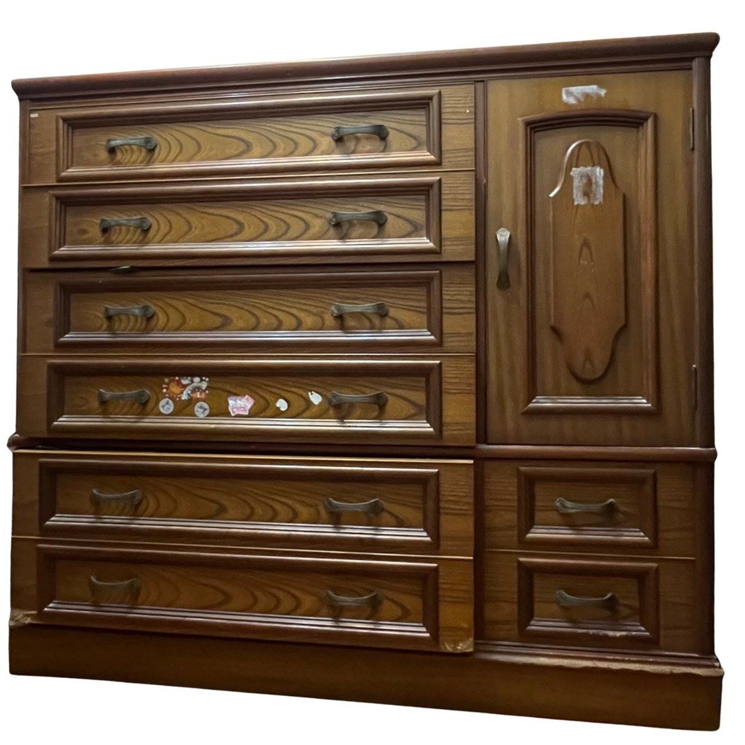 Solid Wood Drawer Cabinet Wardrobe (Category: Shelves, Cabinets & Racks) located in Valenzuela. Submitted by any_thingthings (Listing ID 1466927940, Image 1). Description: .