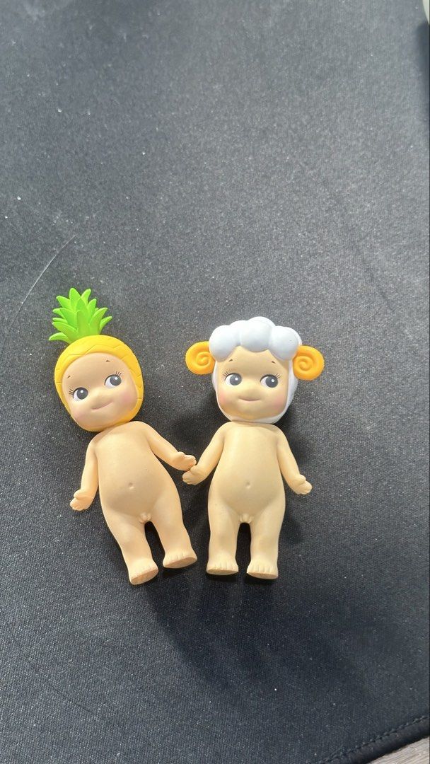 SONNY ANGEL SET SHEEP PINEAPPLE REGS (Category: Vintage Collectibles) located in Manila. Submitted by louiseemargarettee (Listing ID 1466835235, Image 1). Description: ₱400 each if tingi.